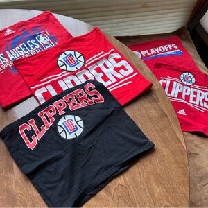 Adidas Clippers Red and Black Tube Top Collection (085)